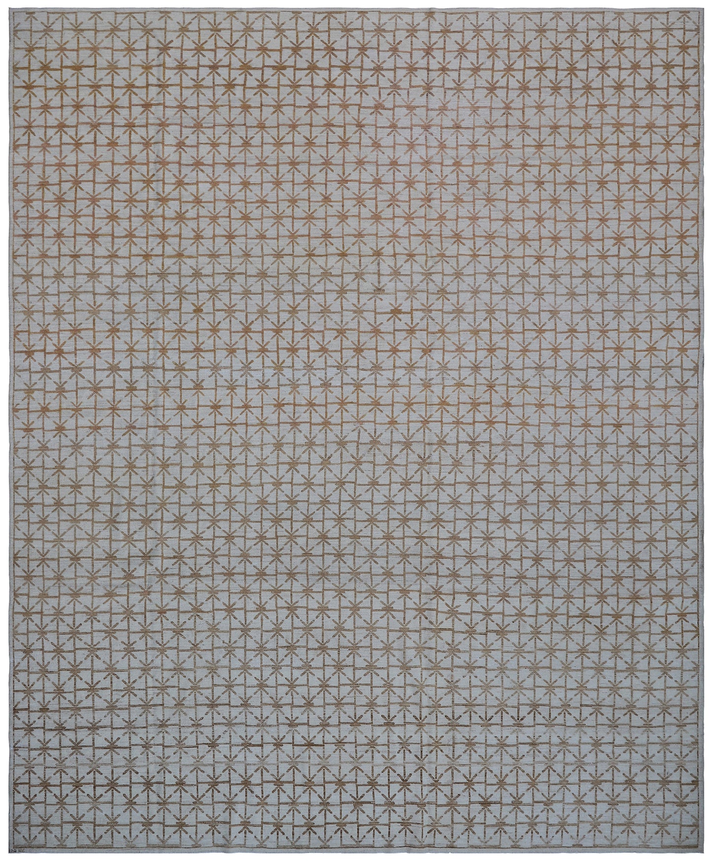 9'x12' Ariana Hand Knotted Geometric Pattern Modern Rug