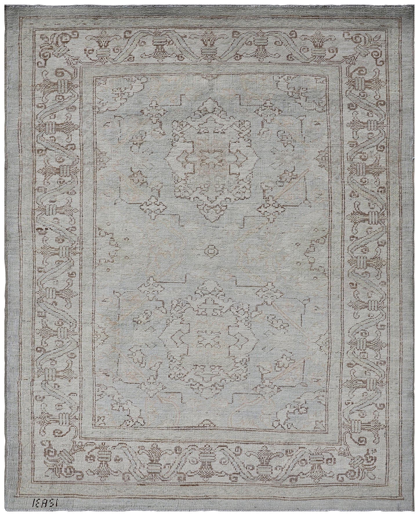 3'x4' Light Blue Ariana Agra Design