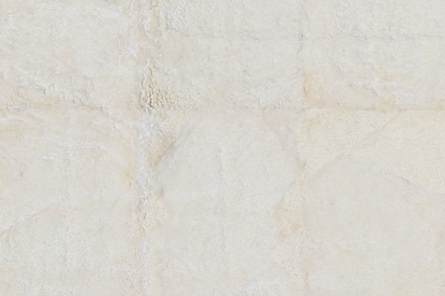 10'x14' Ariana Modern Solid White Sheep Skin Rug