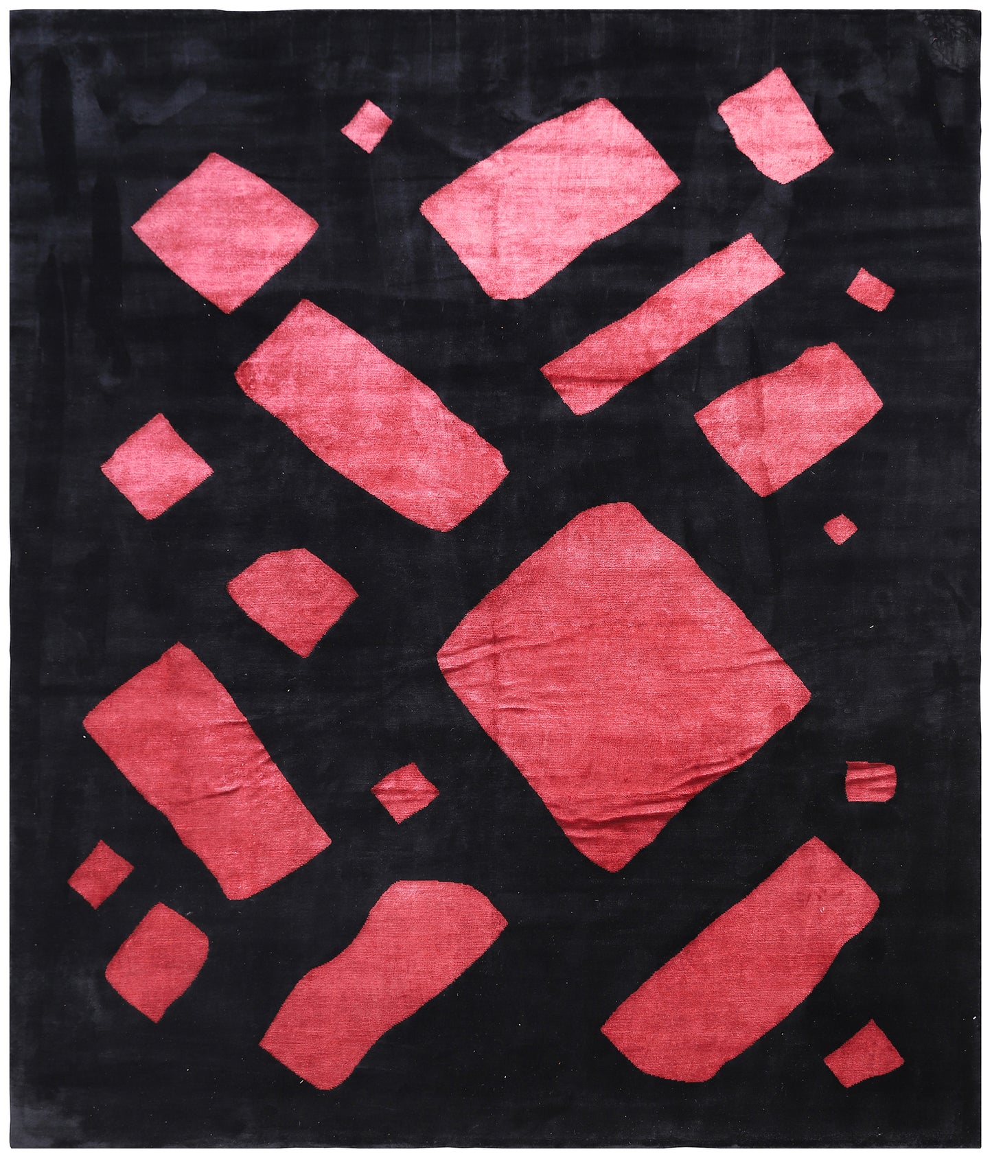 8'x10' Black Ariana Modern Rug