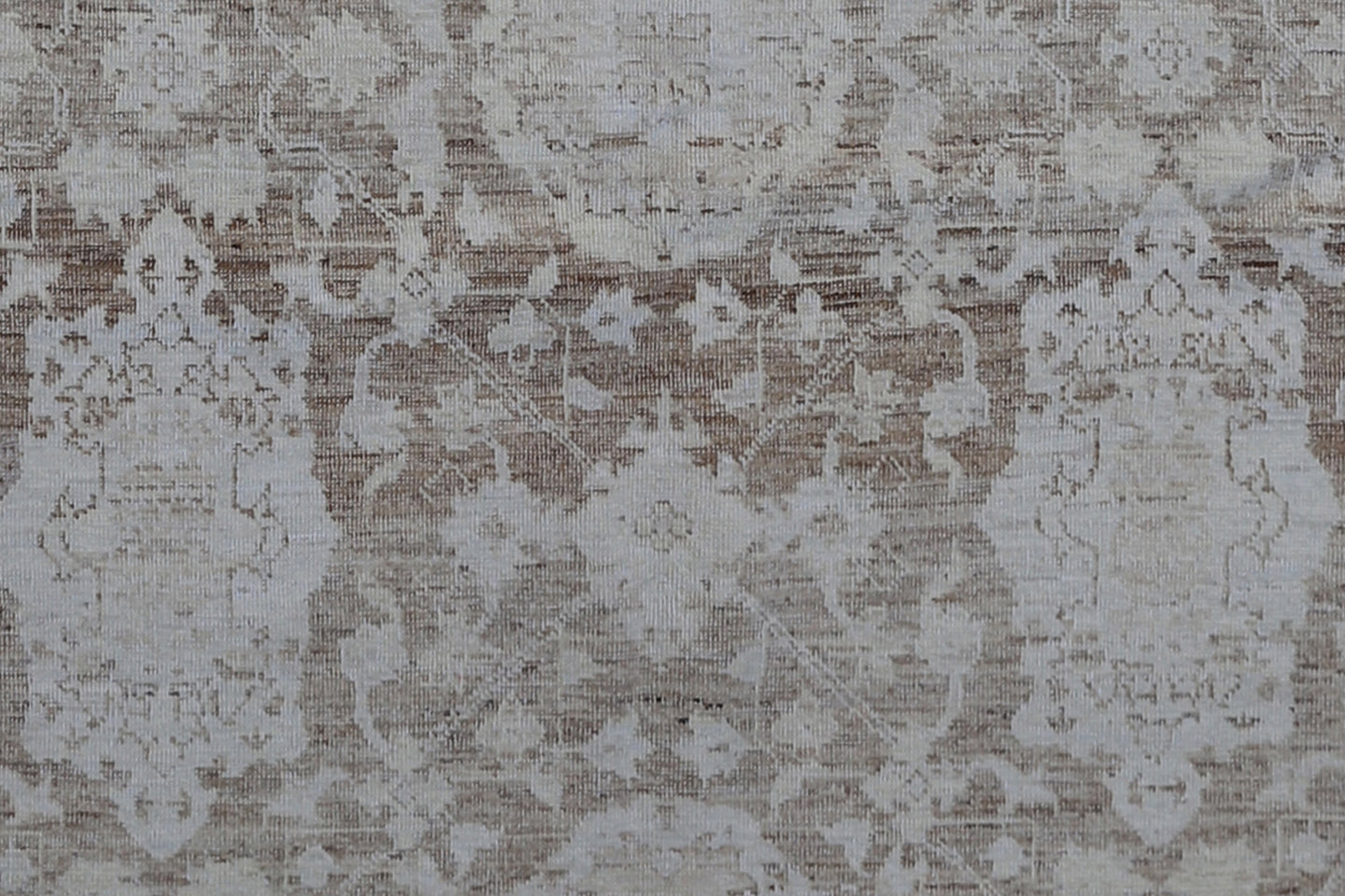 6'x9' Ariana Sultanabad Design Brown Ivory Rug
