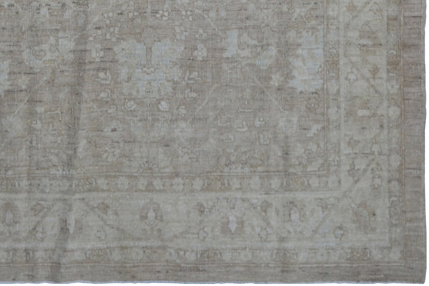 3'x10' Ariana Tabriz Design Earth Tone Runner Rug