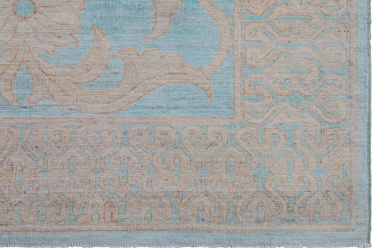 3'x5' Ariana Transitional Floral Design Blue Ivory Entry Rug