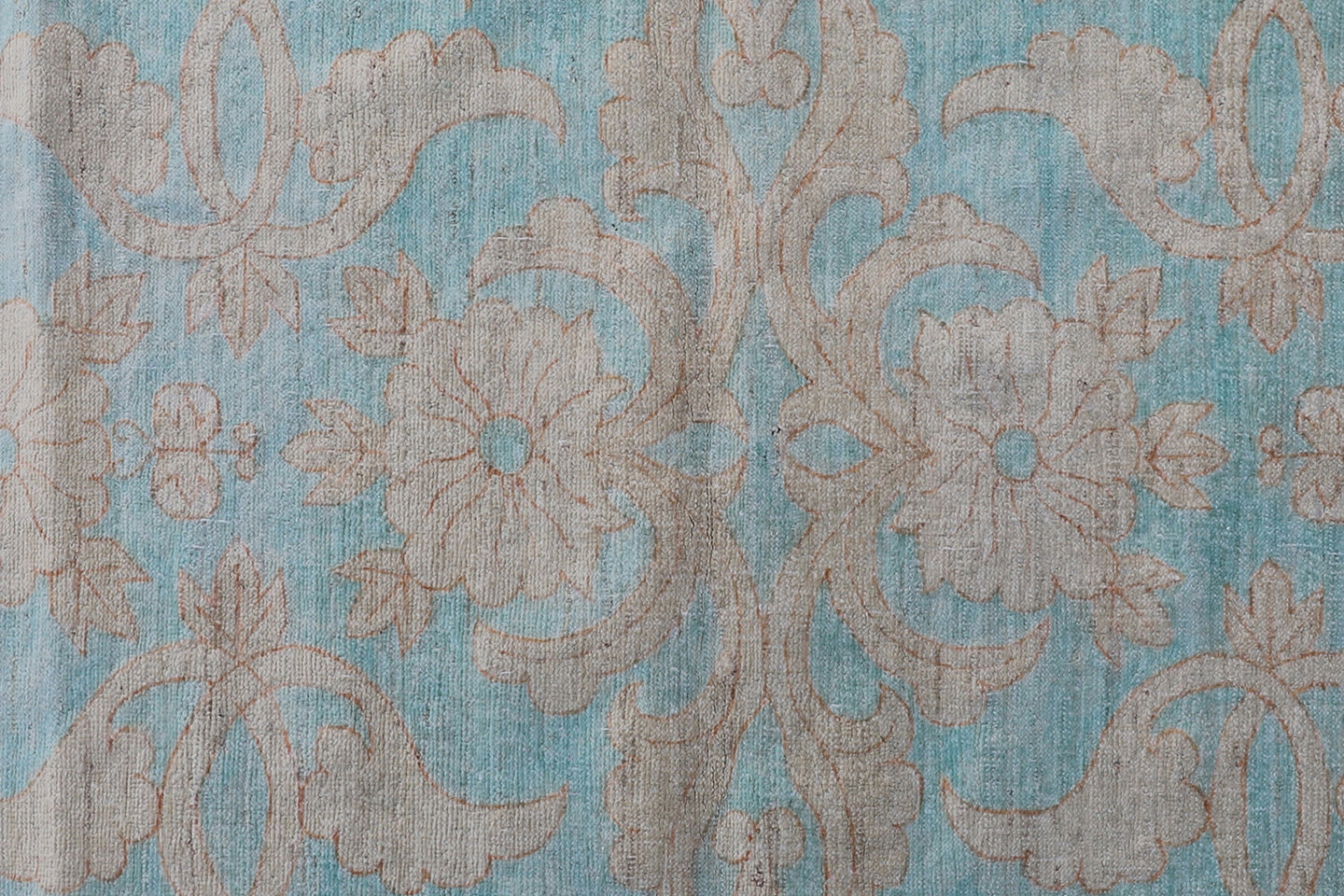 3'x5' Ariana Transitional Floral Design Blue Ivory Entry Rug