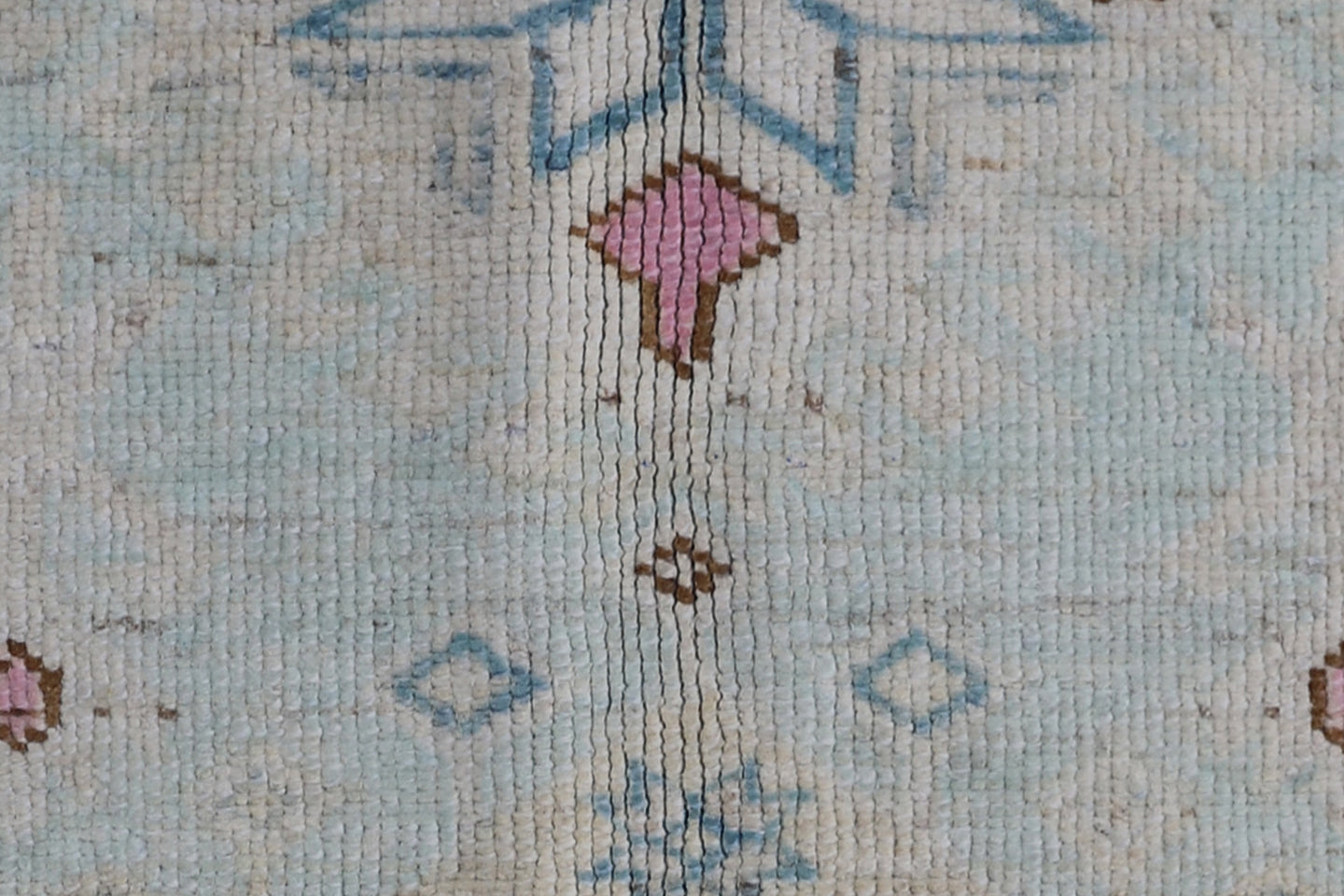 2'x3' Ariana Caucasian Blue Ivory Copper Hazara Rug