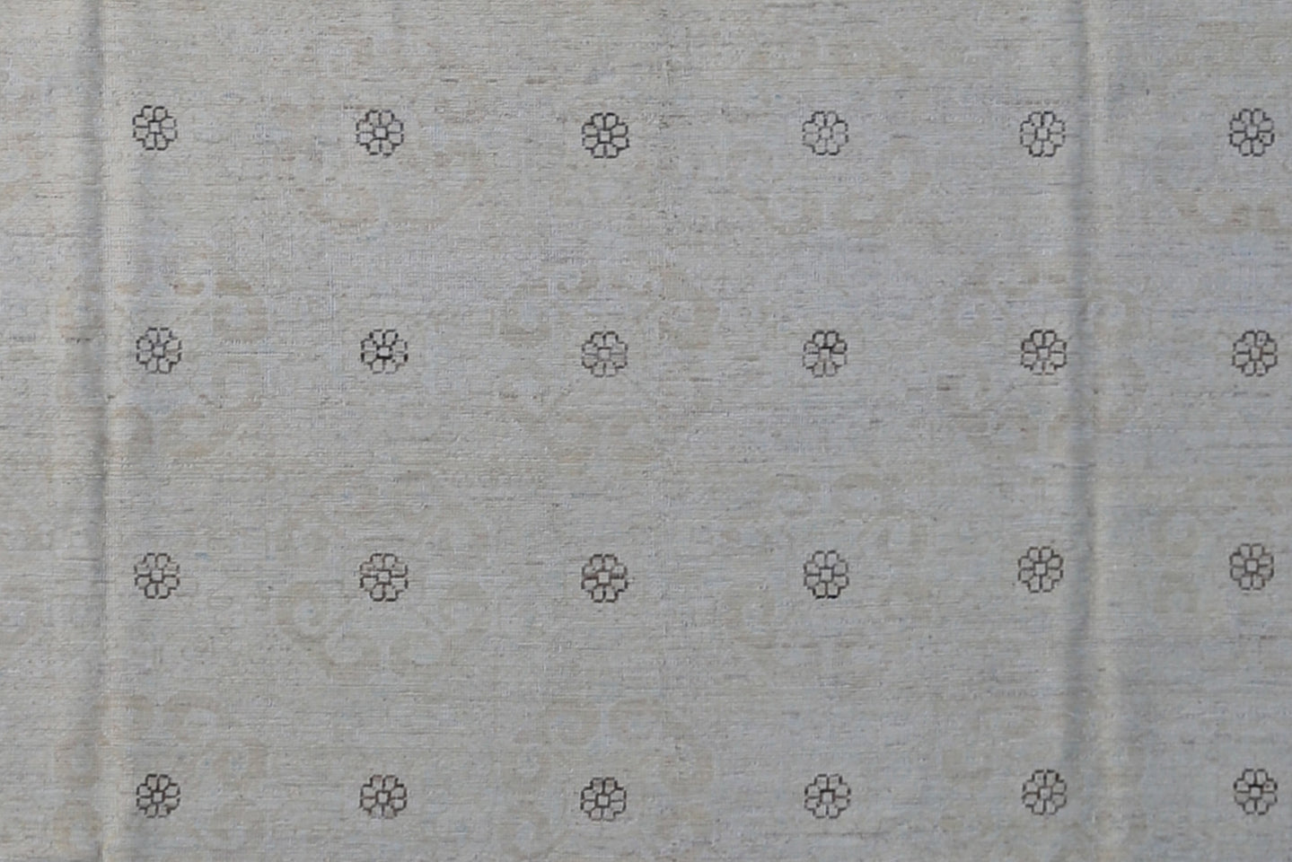 10'x13' Pale Blue Brown Soft Terracotta Ariana Samarkand Rug