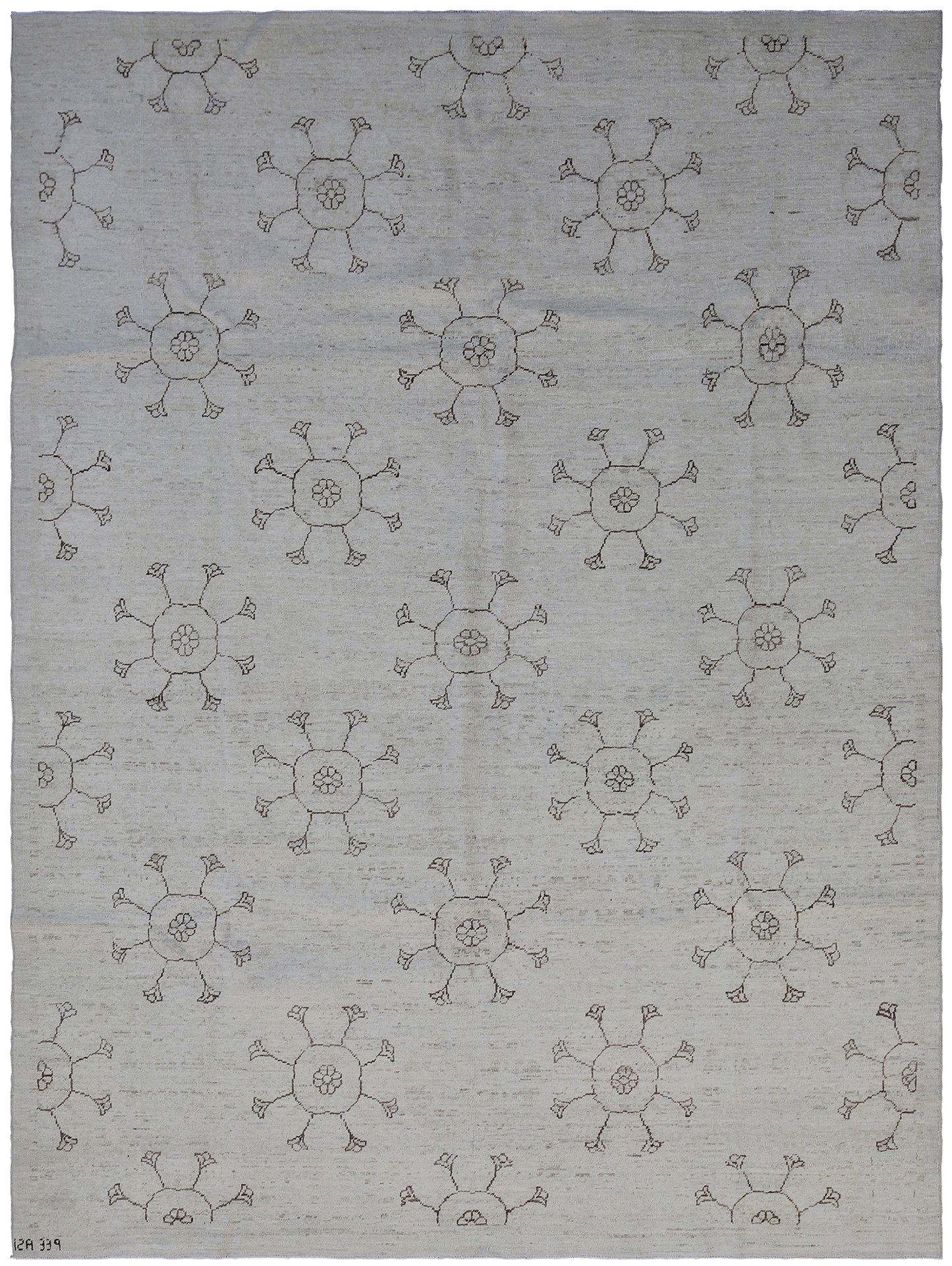5'x7' Ariana Floral Ivory Brown Rug
