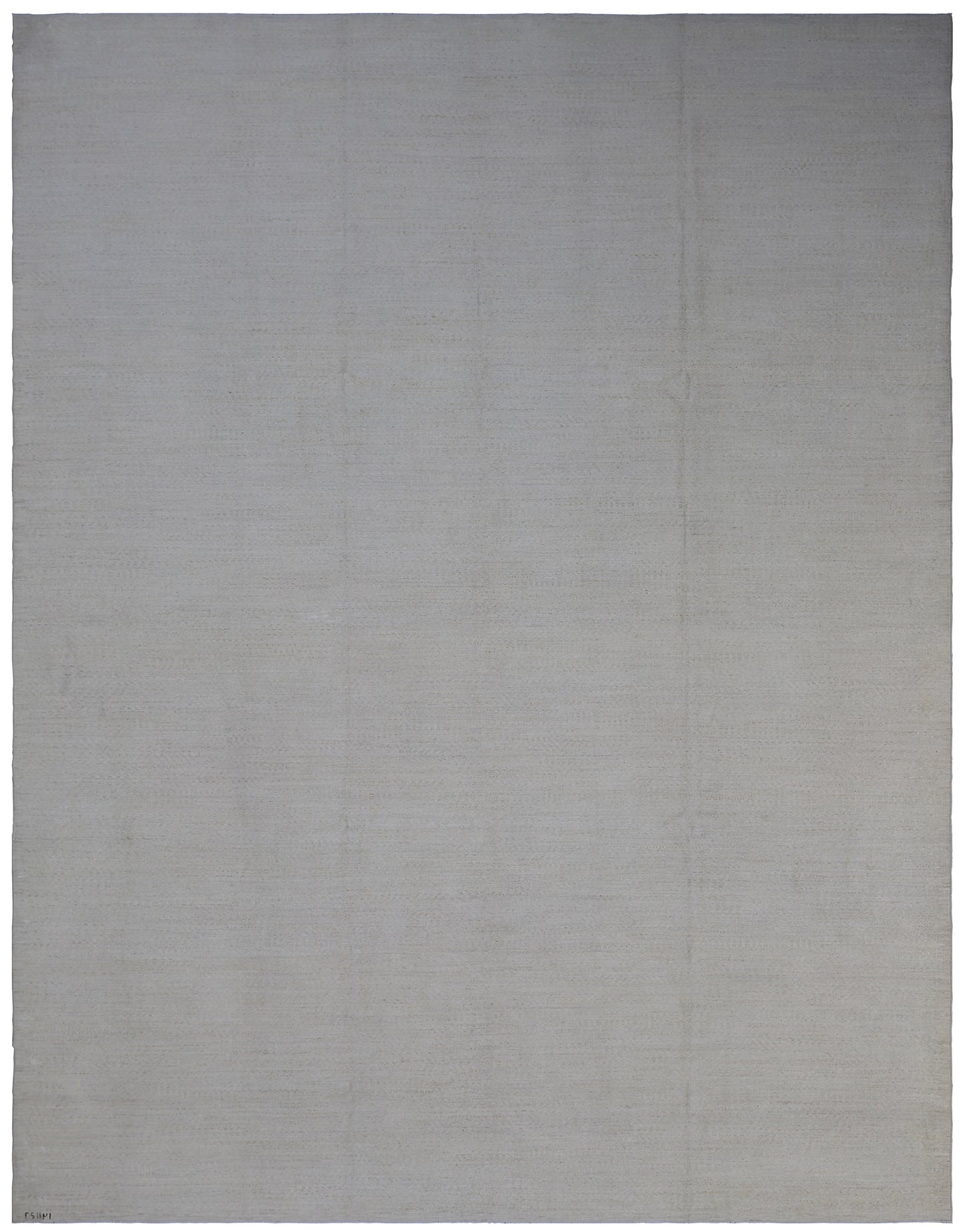 9'x12' Ariana Solid Off White Ivory Rug