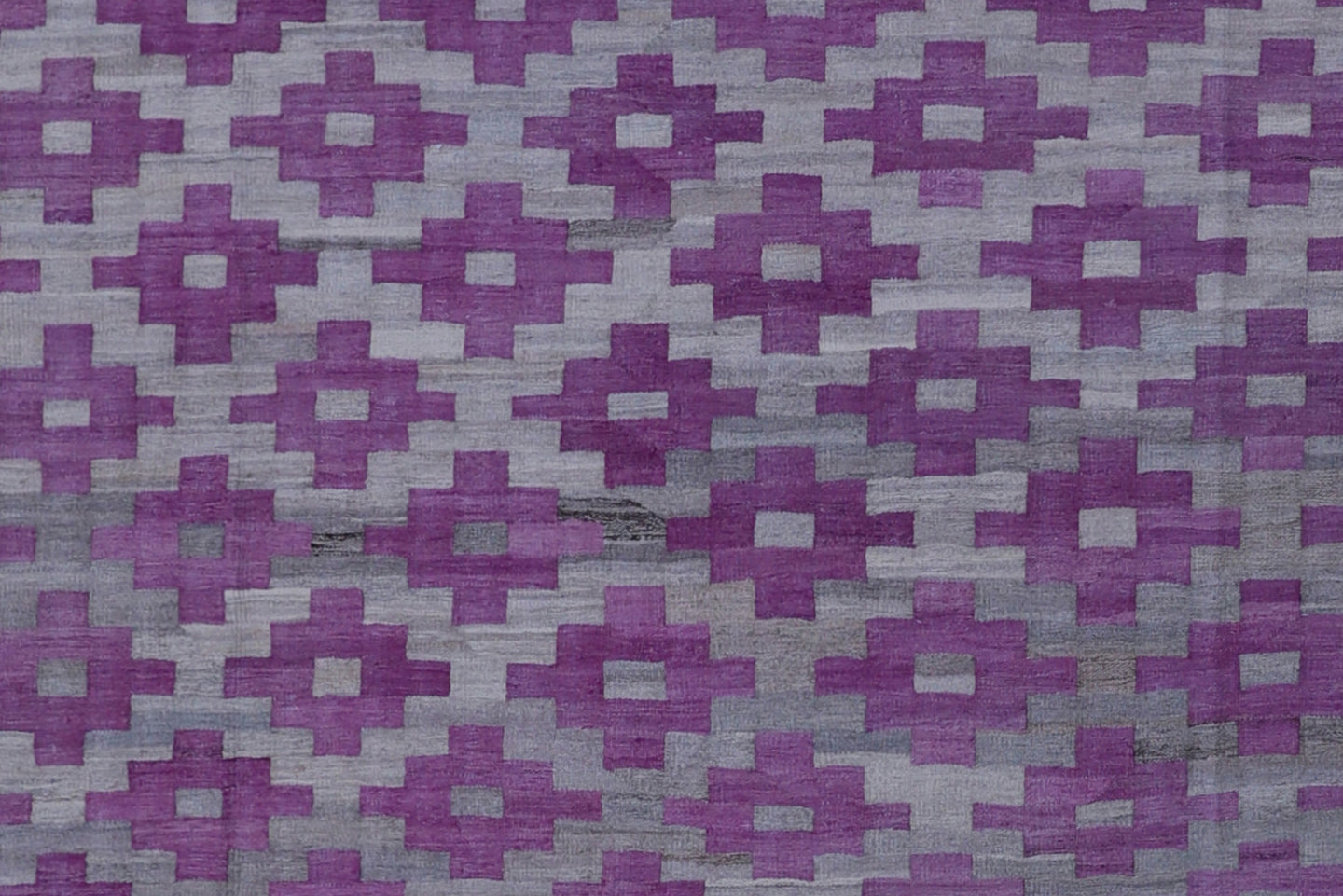 10'x13' Purple Grey Maimana Design Ariana Kilim