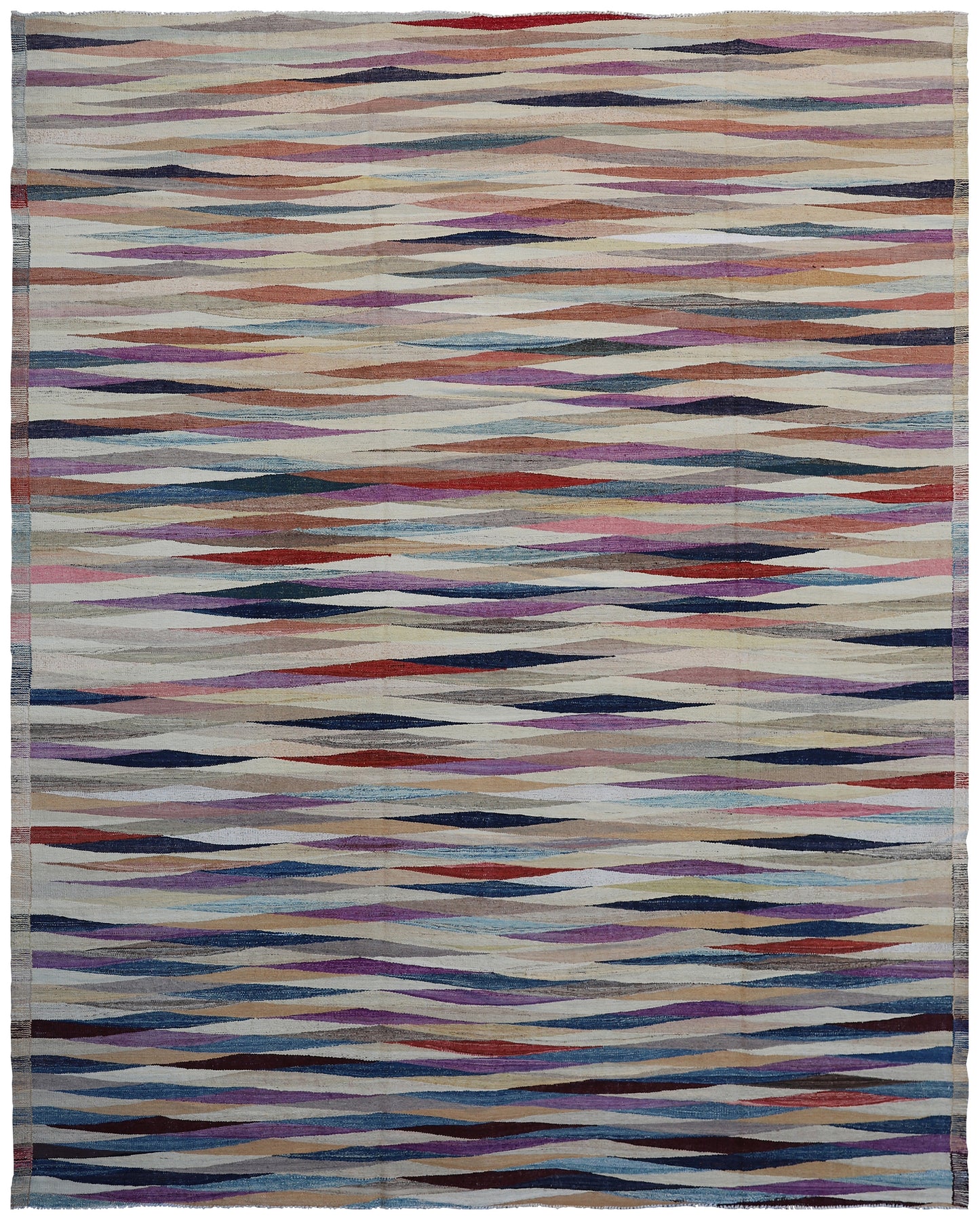 9'x12' Ariana Multi Color Handmade Kilim Rug