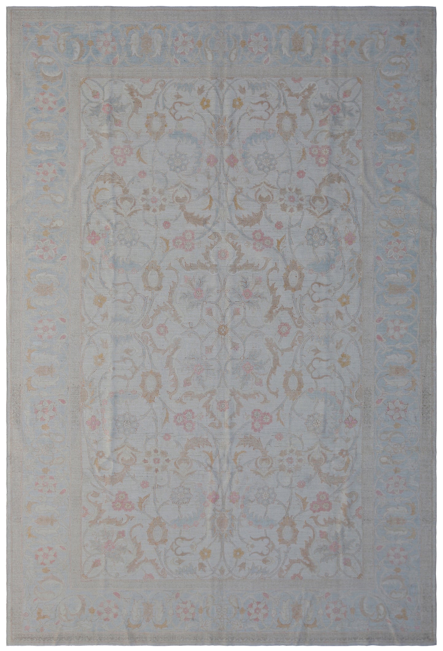 6.0 x 9' Ariana Traditional Earth Tone with Silk Highlight Rug