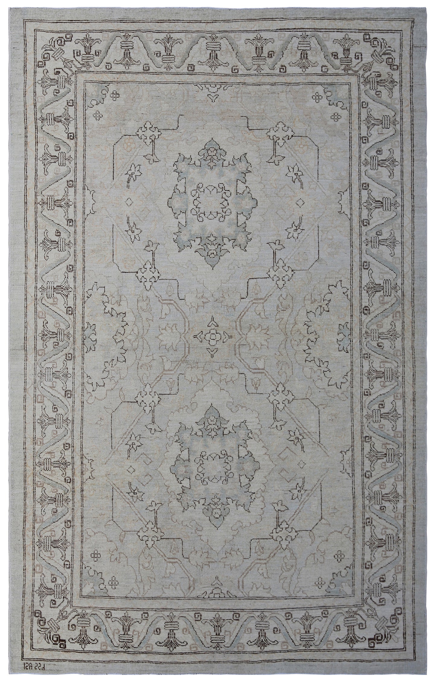 4'x6' Ariana Agra Design Small Size Rug
