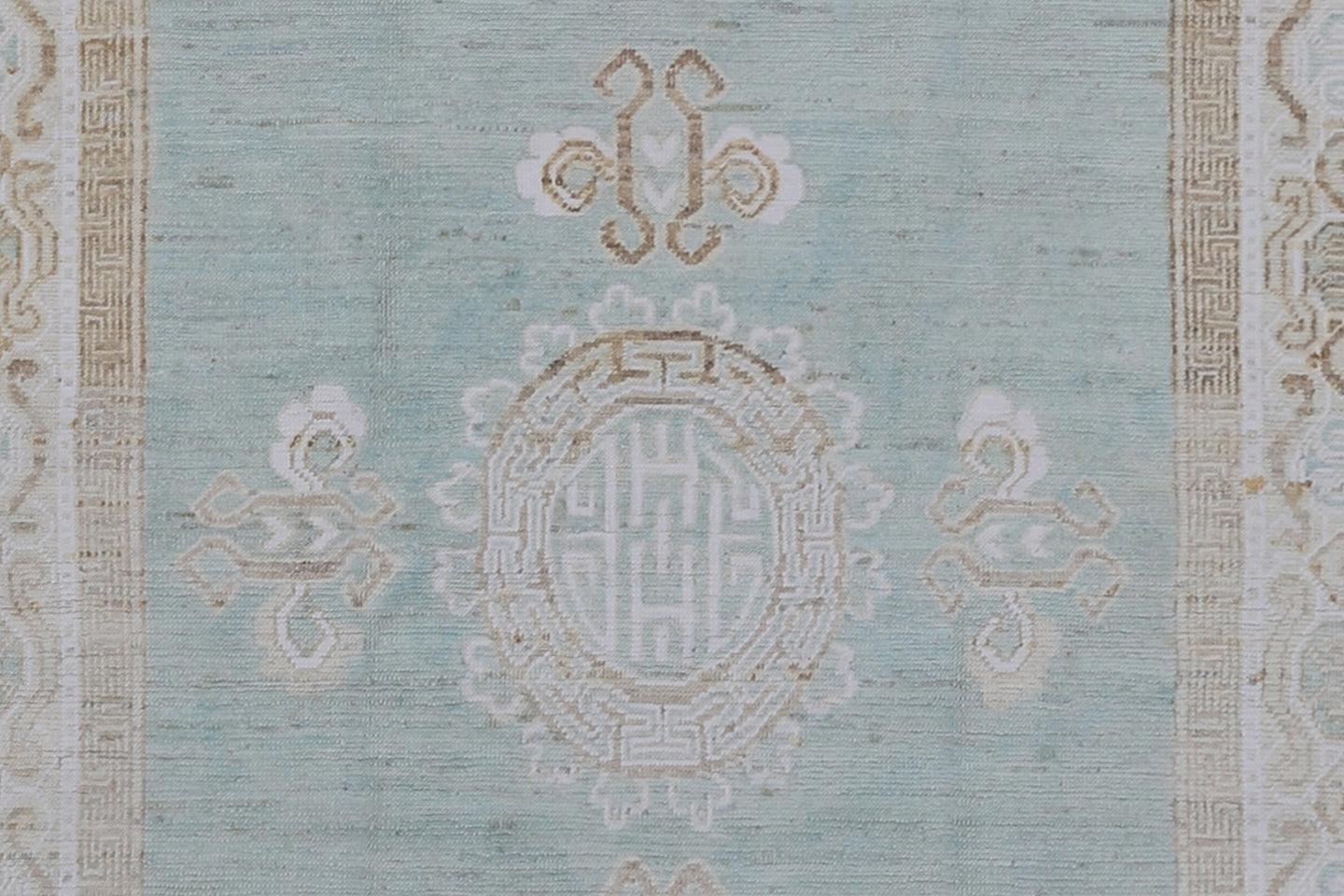 4'x11' Ariana Samarkand Design Blue Ivory Runner