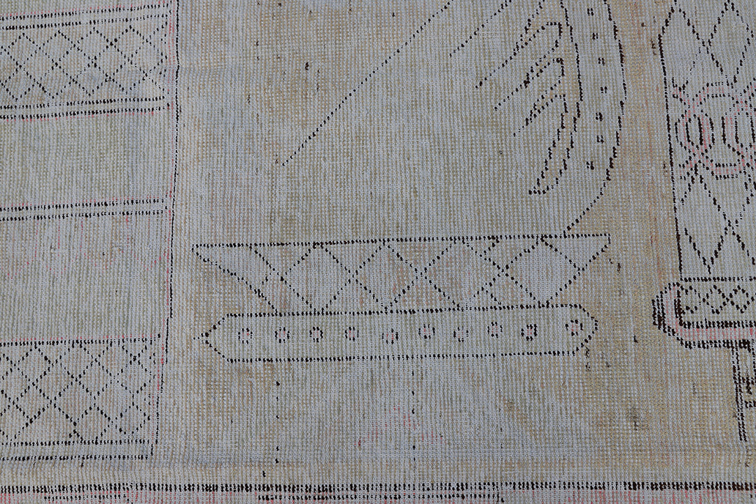 5'x8' Vintage Samarkand Rug