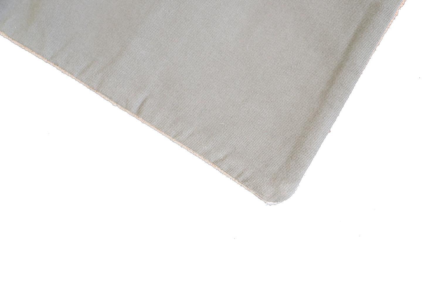 20"x21" Cream and Tan Turkish Patchwork Pillowcase