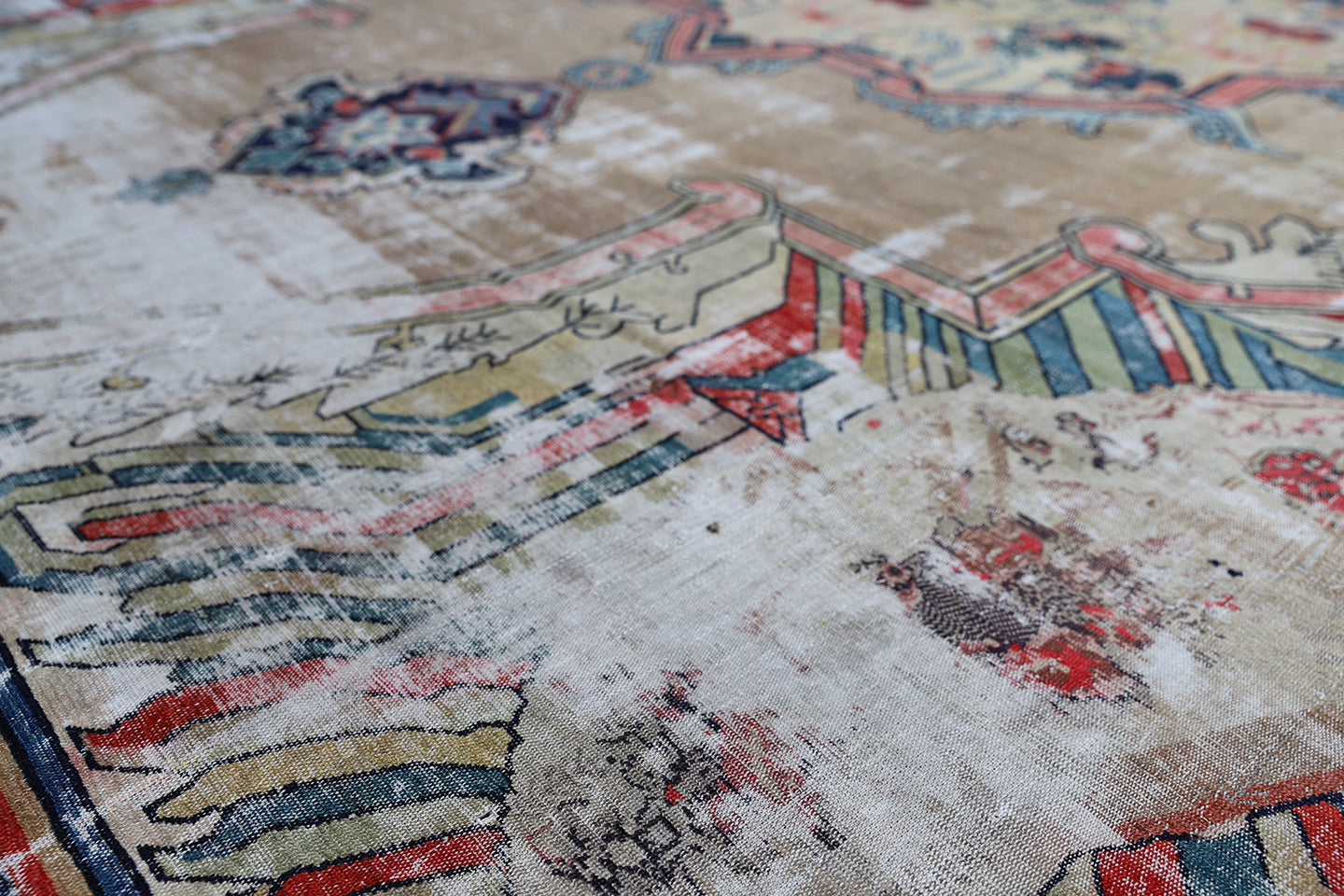 12x15 Persian Seneh Antique Rug