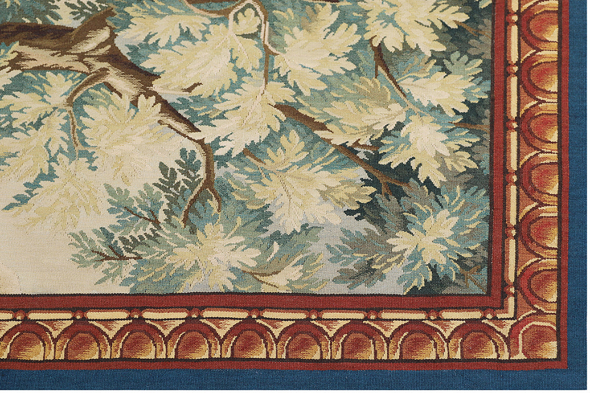 5x7 Hand Woven Pictorial Wall Hanging Tapestry