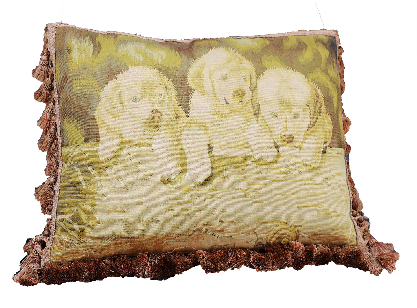 24"x19" Ariana Hand Woven Pillow