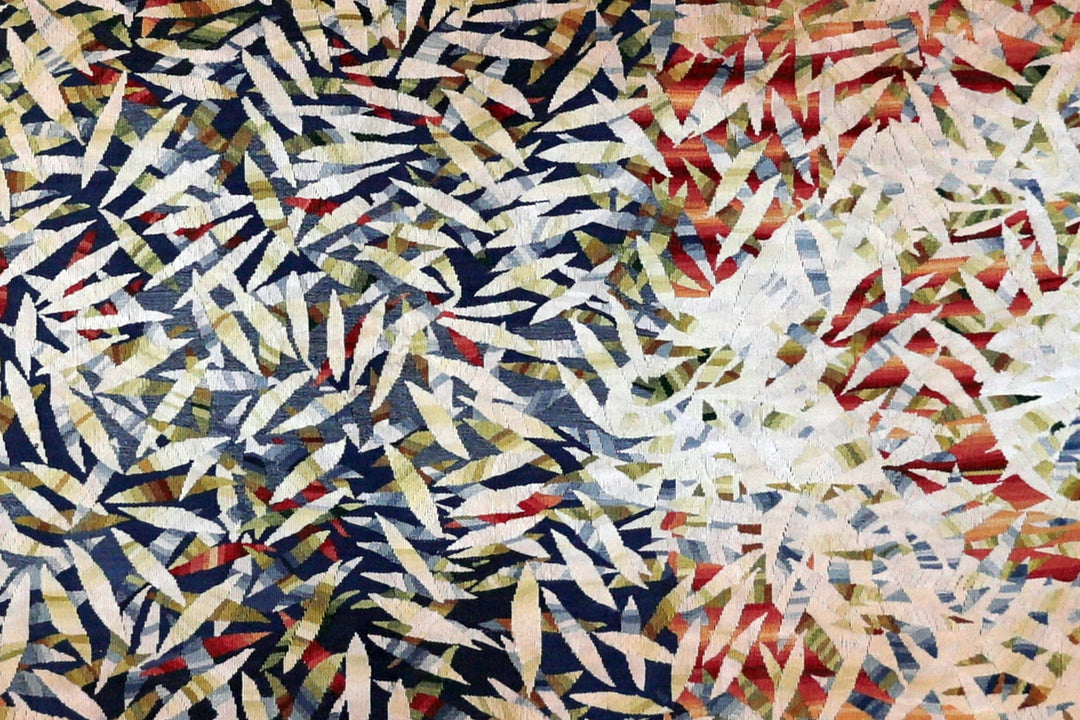 3'x12' Hand-Woven French Aubusson-Style Runner Rug