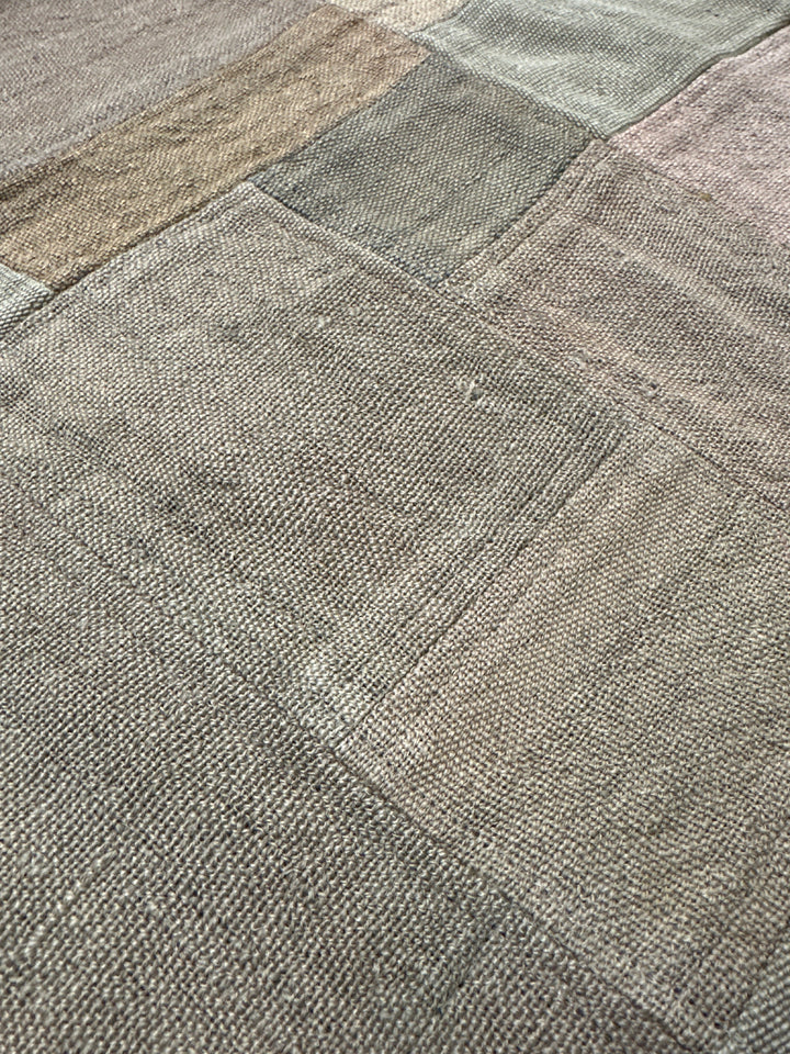 3'x7' Turkish Kilim | Patchwork | Small Runner Rug