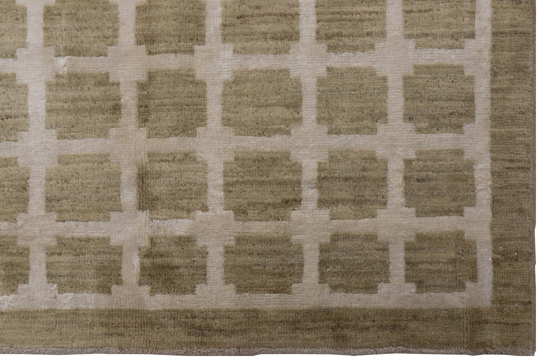 4'x15' Wide & Long Runner | Contemporary Wool Long Runner