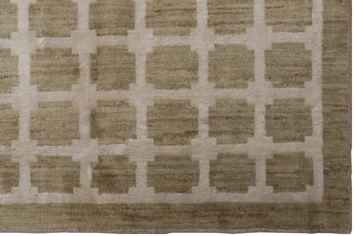 4'x15' Wide & Long Runner | Contemporary Wool Long Runner