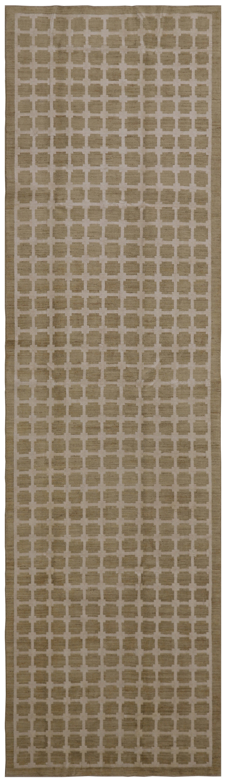 4'x15' Wide & Long Runner | Contemporary Wool Long Runner