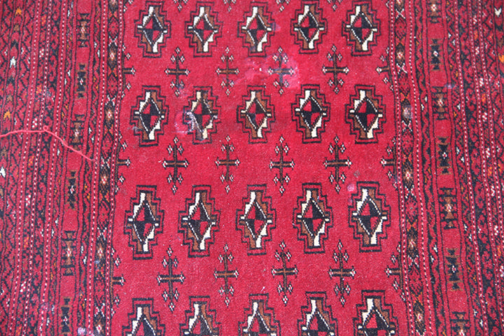 2'x4' Afghan Toushak Rug