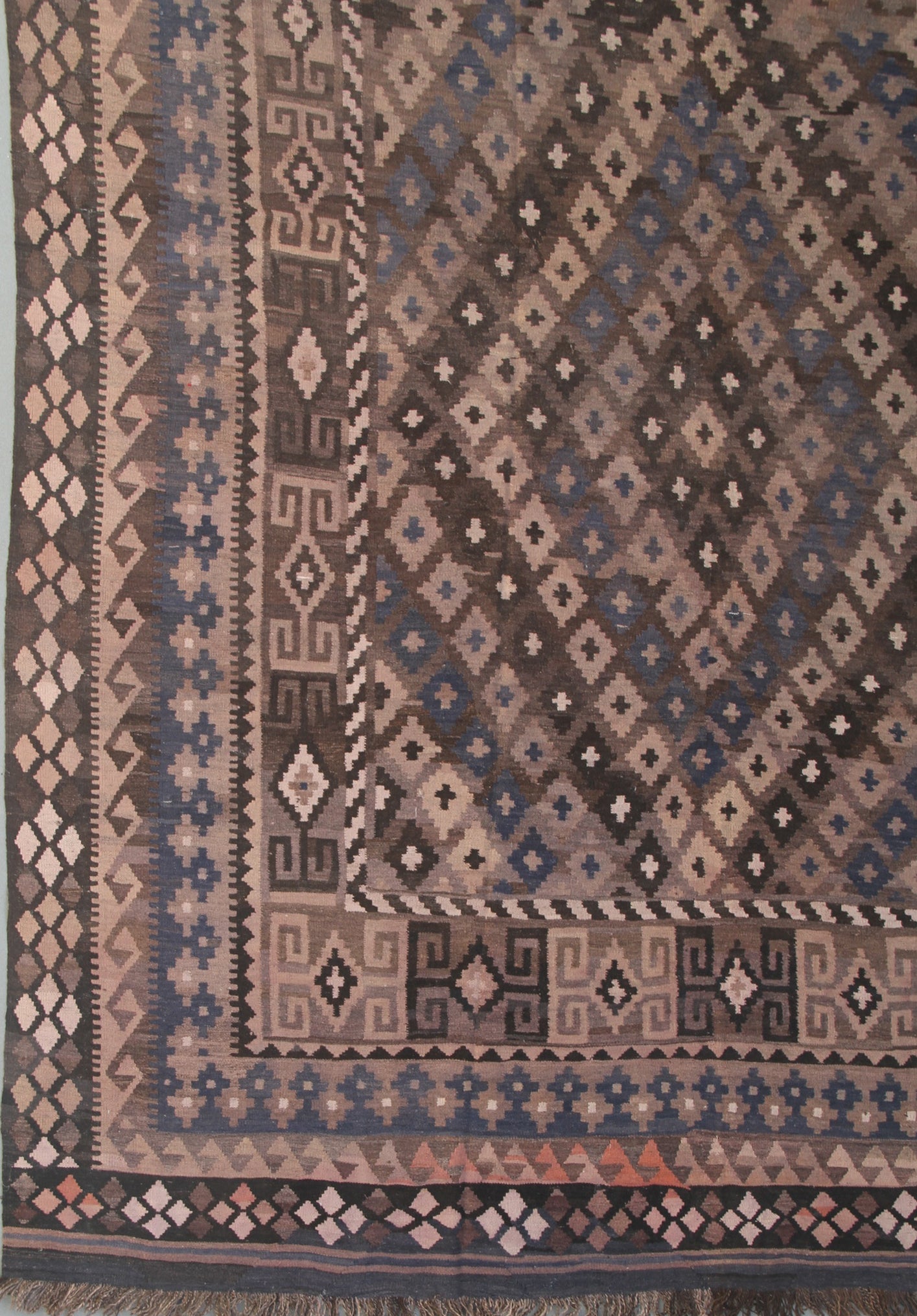 16.04 x 9.07 Afghan Tribal Maimana Kilim