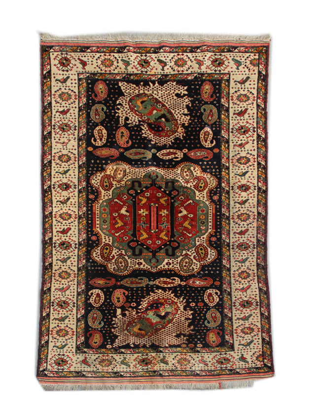 4x6 New Qutchan Rug Very Fine