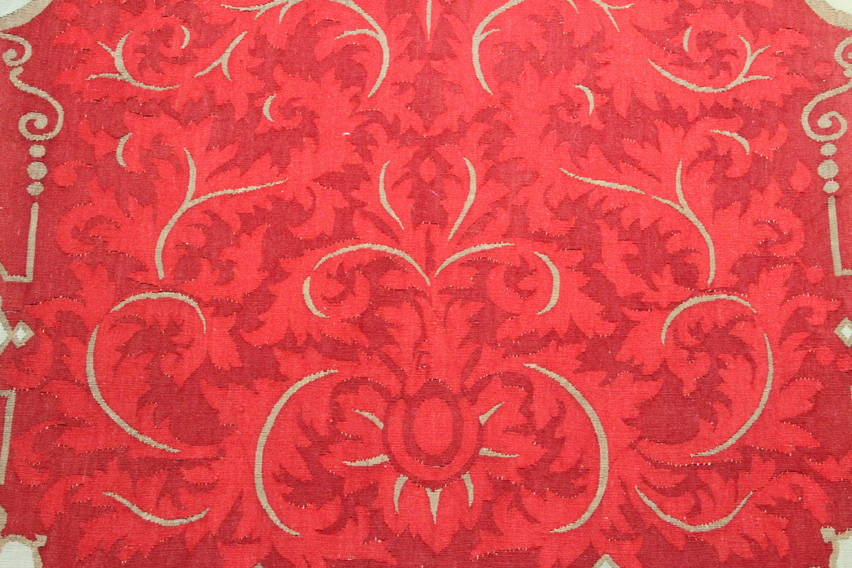 4x11 Antique and Semi Antique French Aubusson Panel