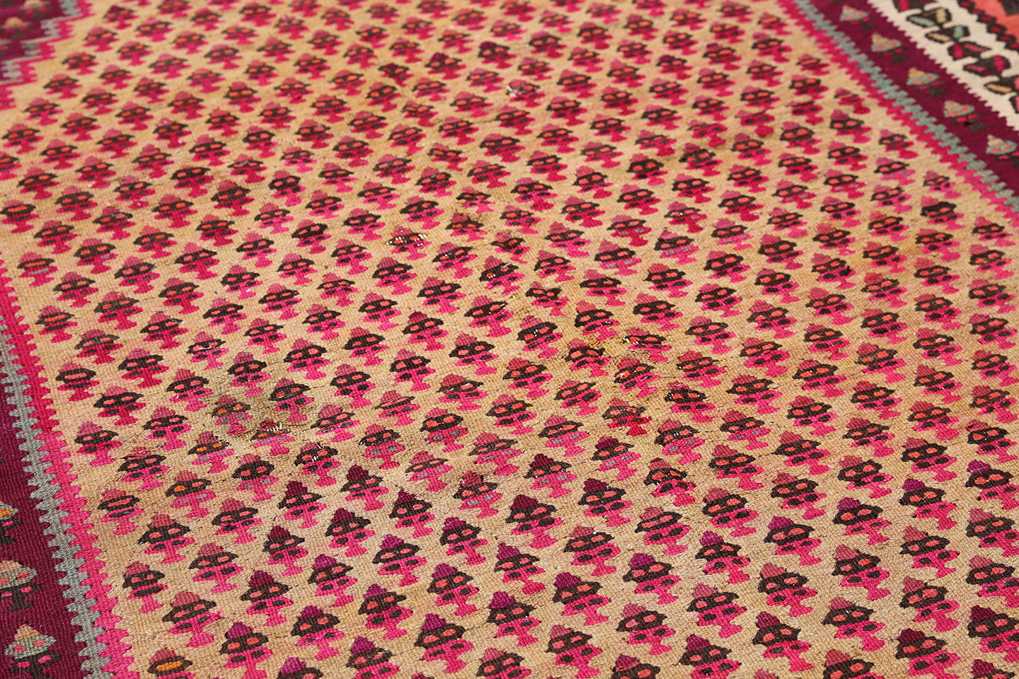 5x9 Vintage Persian Kilim