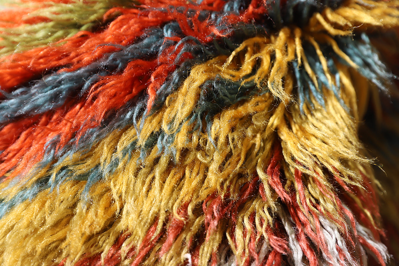 6x8 Retro Shag Rug