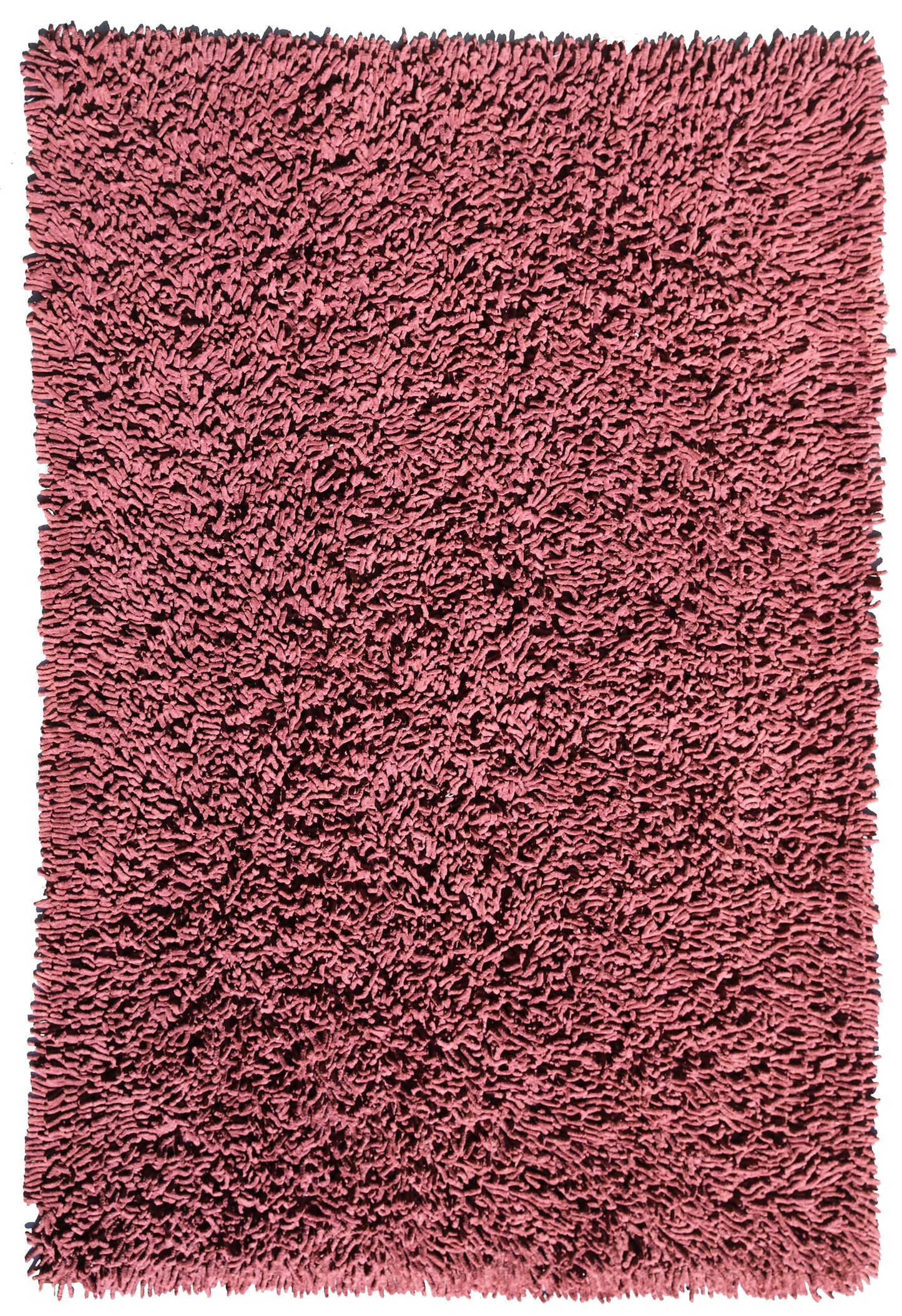 5x8 Indian Hand-woven Chanel Material Shag Rug