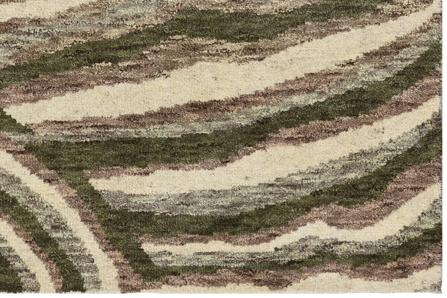 6x9 Hand Knotted Wool Ariana Modern Rug