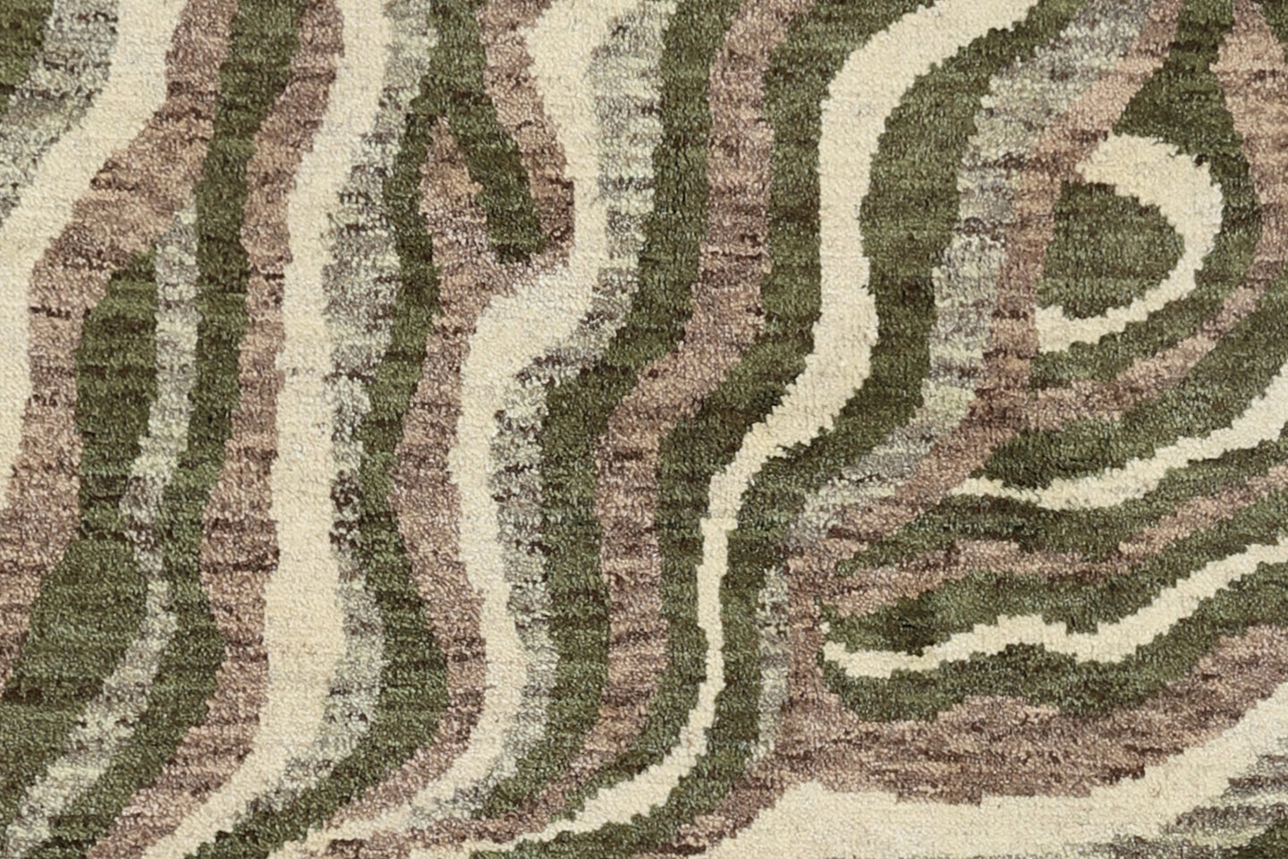 6x9 Hand Knotted Wool Ariana Modern Rug