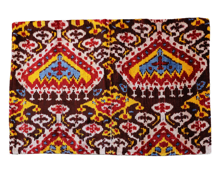 2'x2' Velvet Ikat Pillowcase