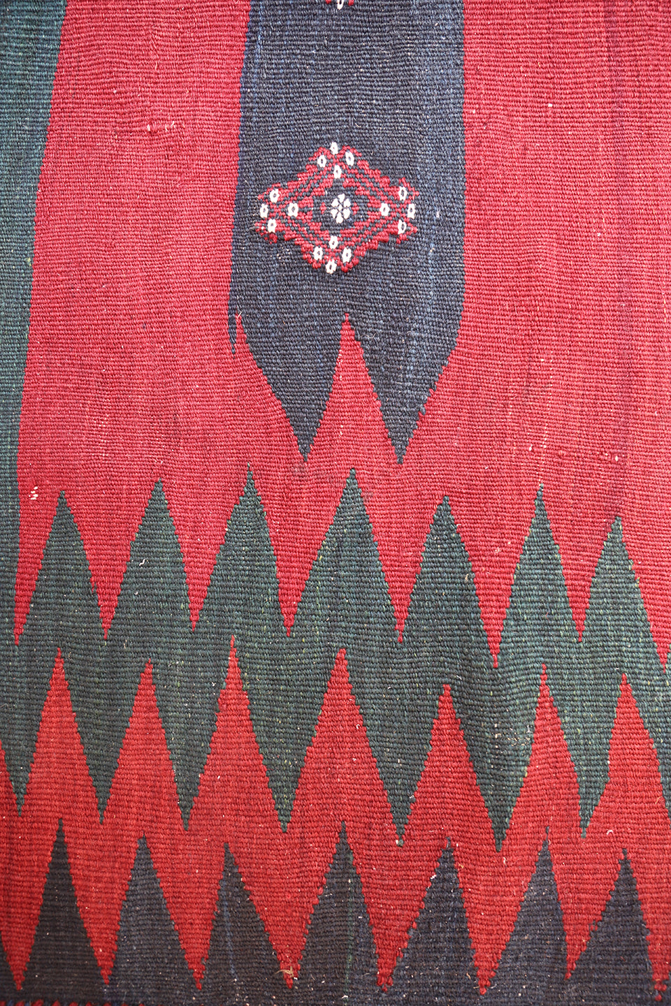 5'x5' Vintage Colorful Collectable Persian Sofreh Kilim Rug