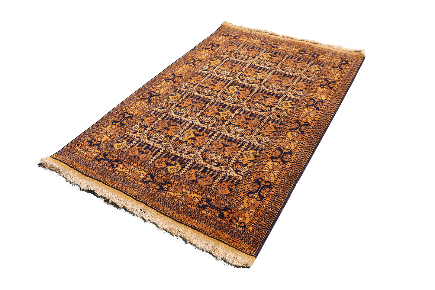 4'x6' Afghan Wool Rug
