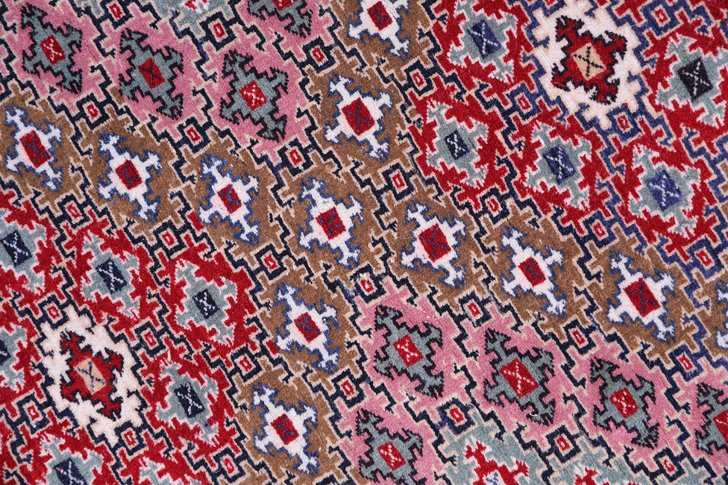 4x5 Afghan Herati Rug Silk And Wool pile