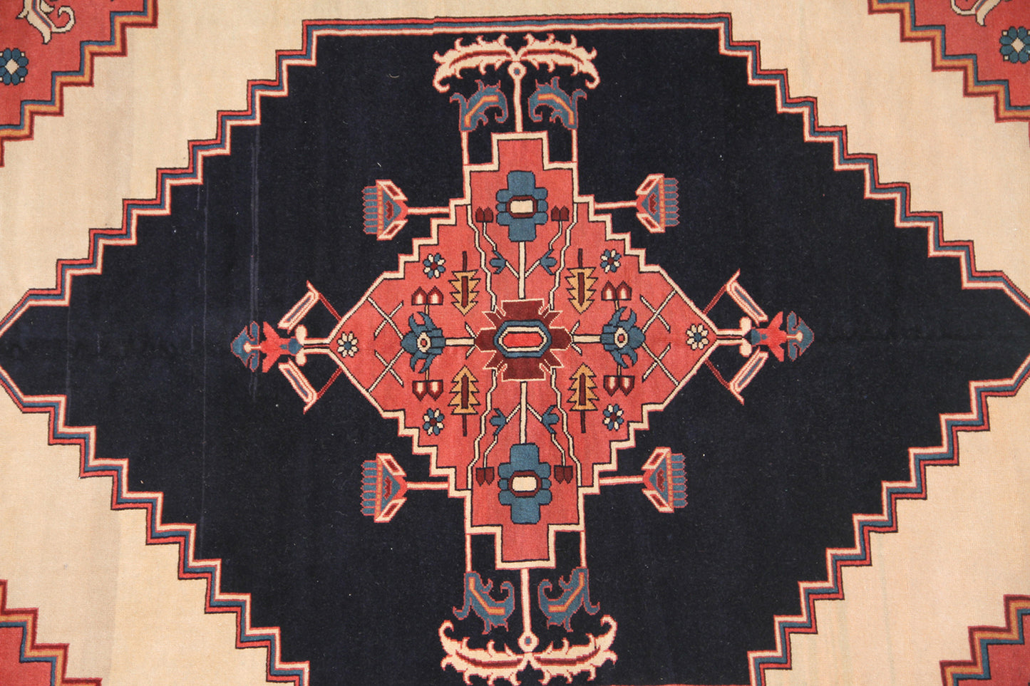 6x9 Very Fine Persian Serapi Design New Afghan Herat Rug