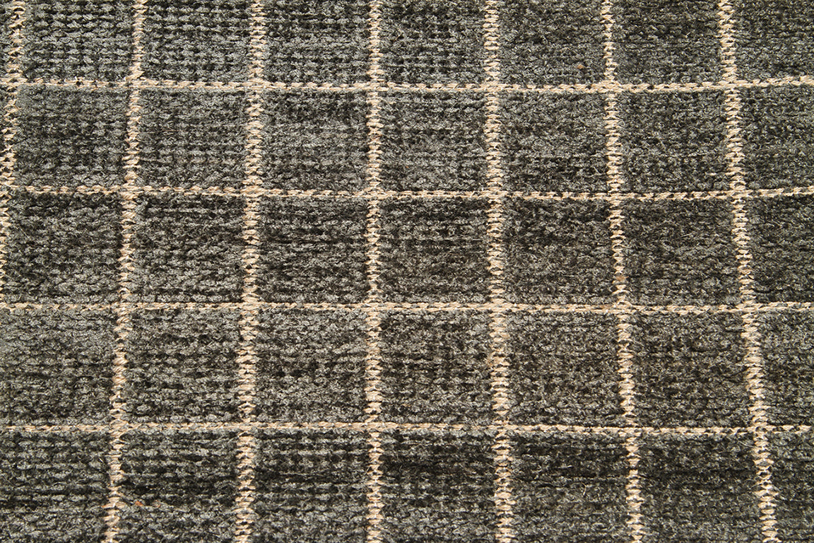5'x8' Geometric Pattern Chenille Modern Rug