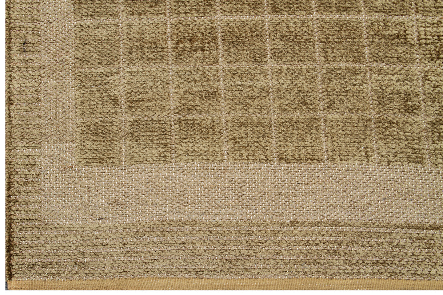 5'x8' Geometric Pattern Chenille Modern Rug