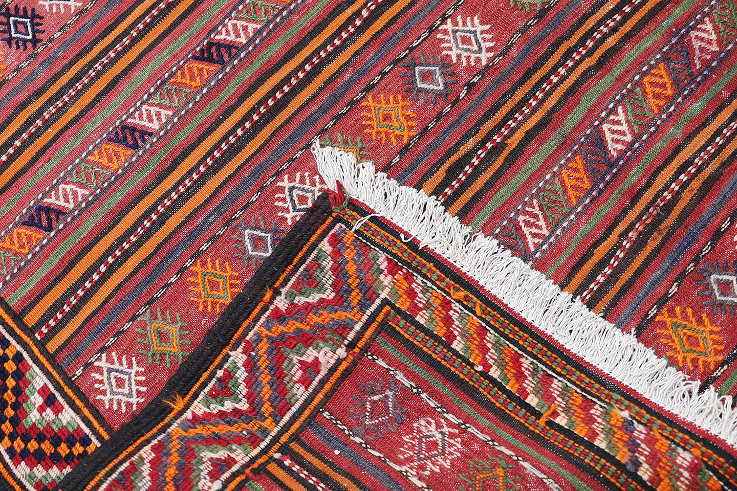 6'x10' Vintage Kurdish Kilim