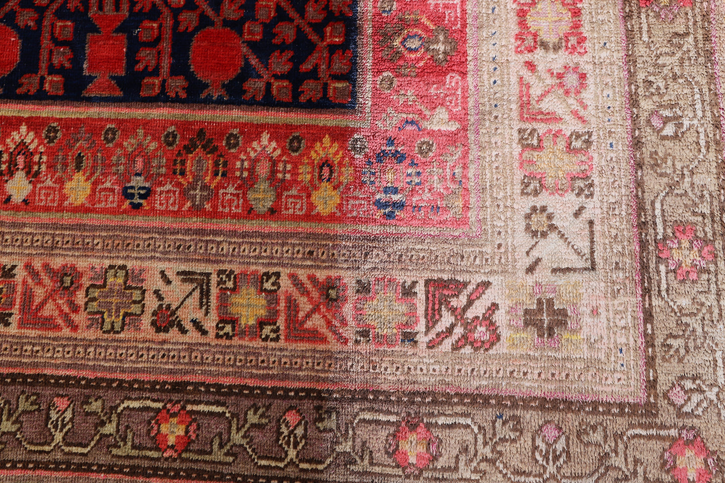 8x13 Antique Samarkand Rug