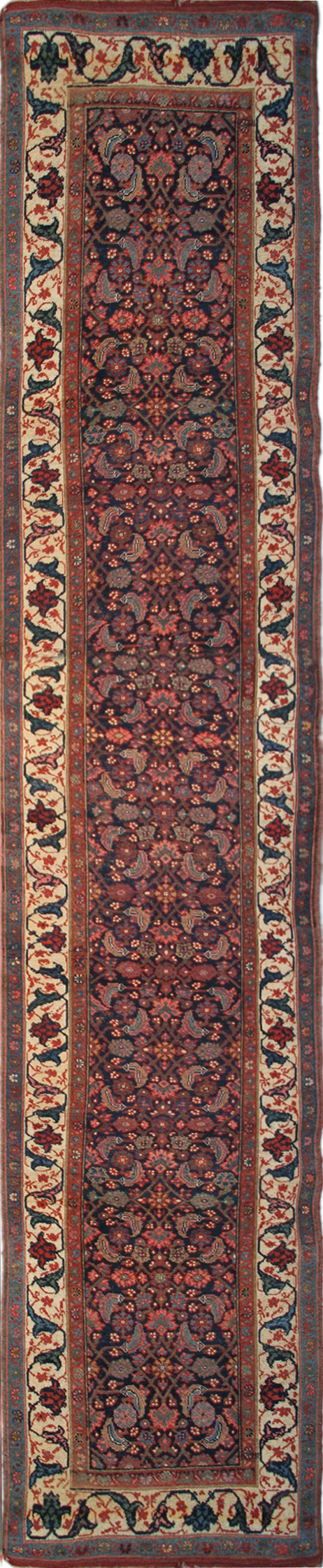 3x16 Long Vintage Persian Runner Rug