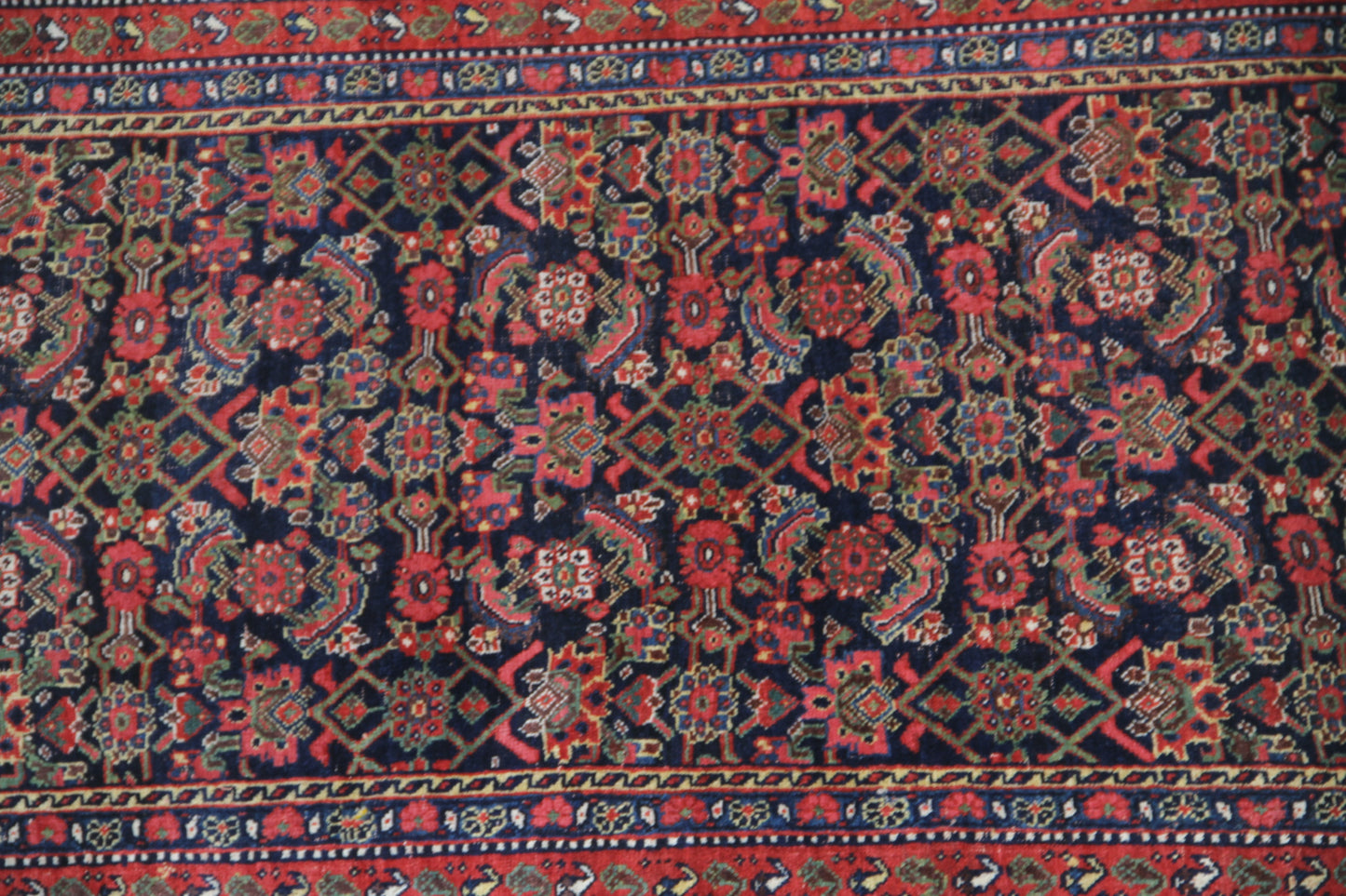 4x18 Vintage Persian Long Runner Rug