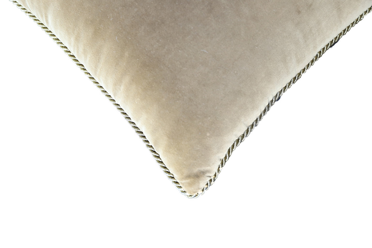 20"x20" Brown and Cream Square Hand Woven Aubusson Pillow