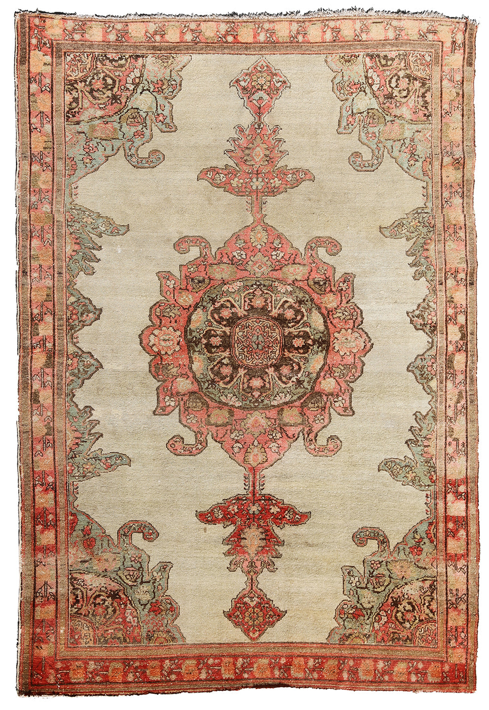 4'x6' Antique Persian Malayer Rug