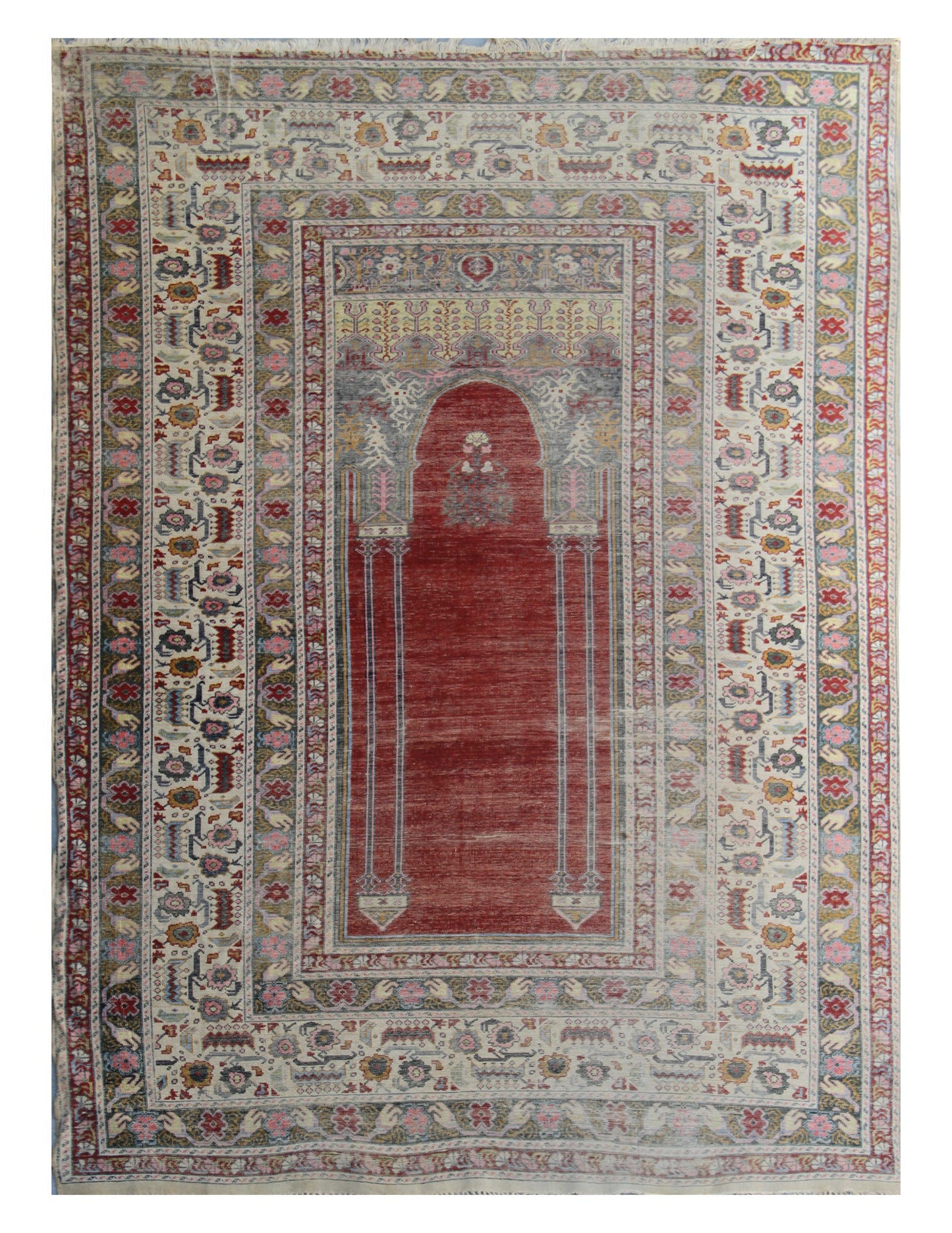 4'x6' Antique Turkish Rug